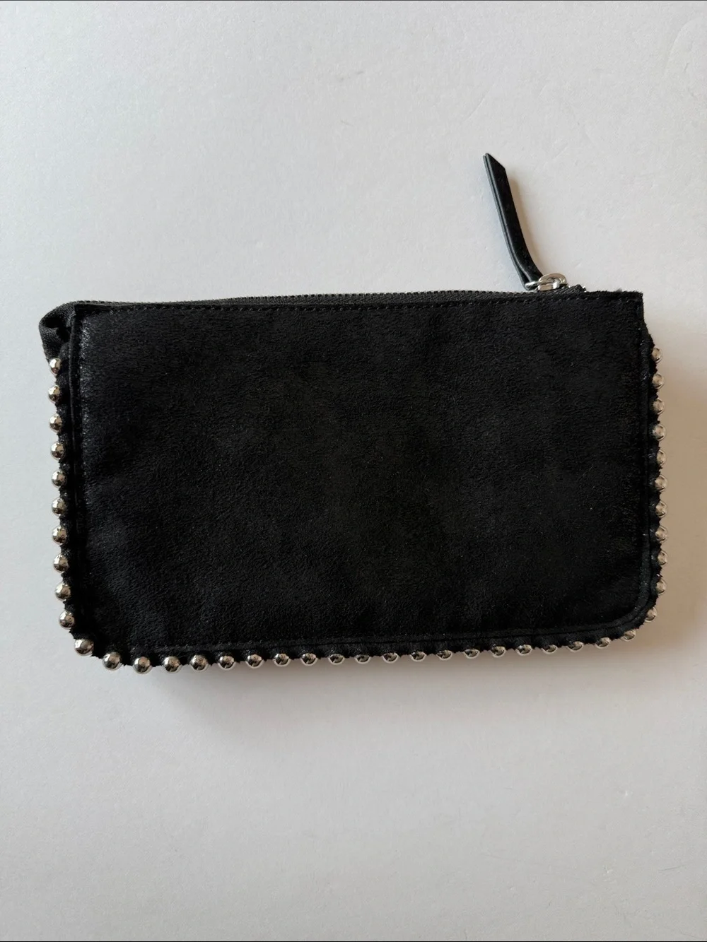 Zara studded small black clutch VGUC